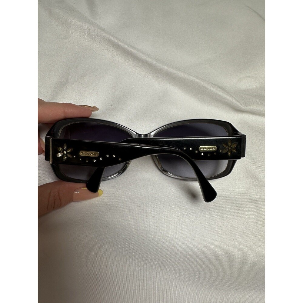 Vintage Coach Sunglasses 120 S2044 Crystal Flower Y2K